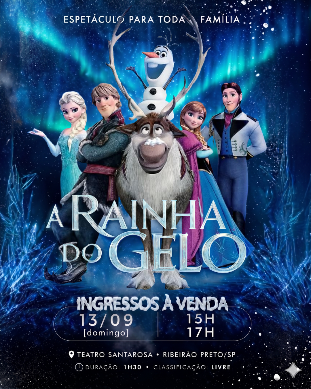 A Rainha do Gelo - Rib. Preto